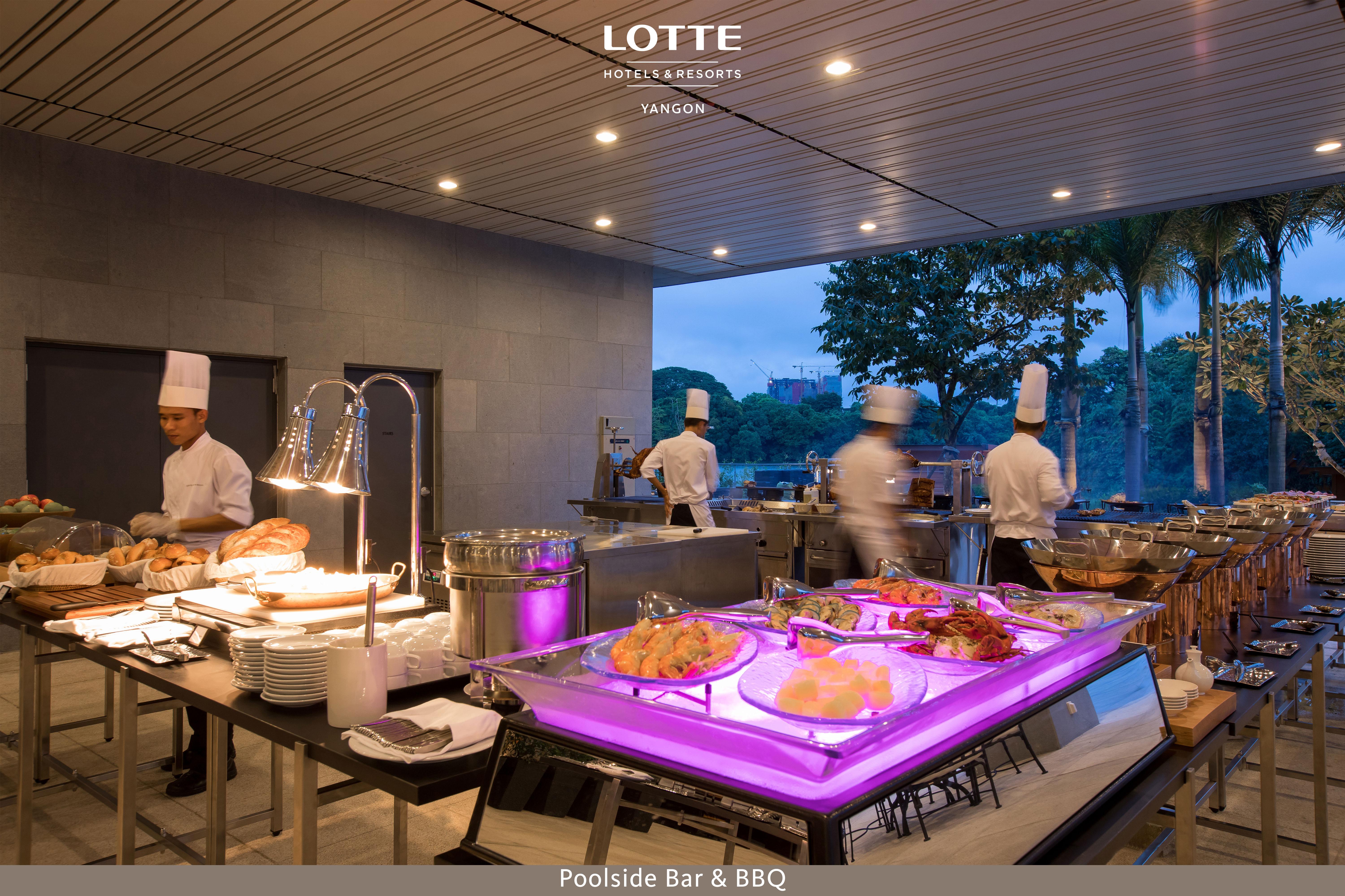 Lotte Hotel Yangon Exterior foto