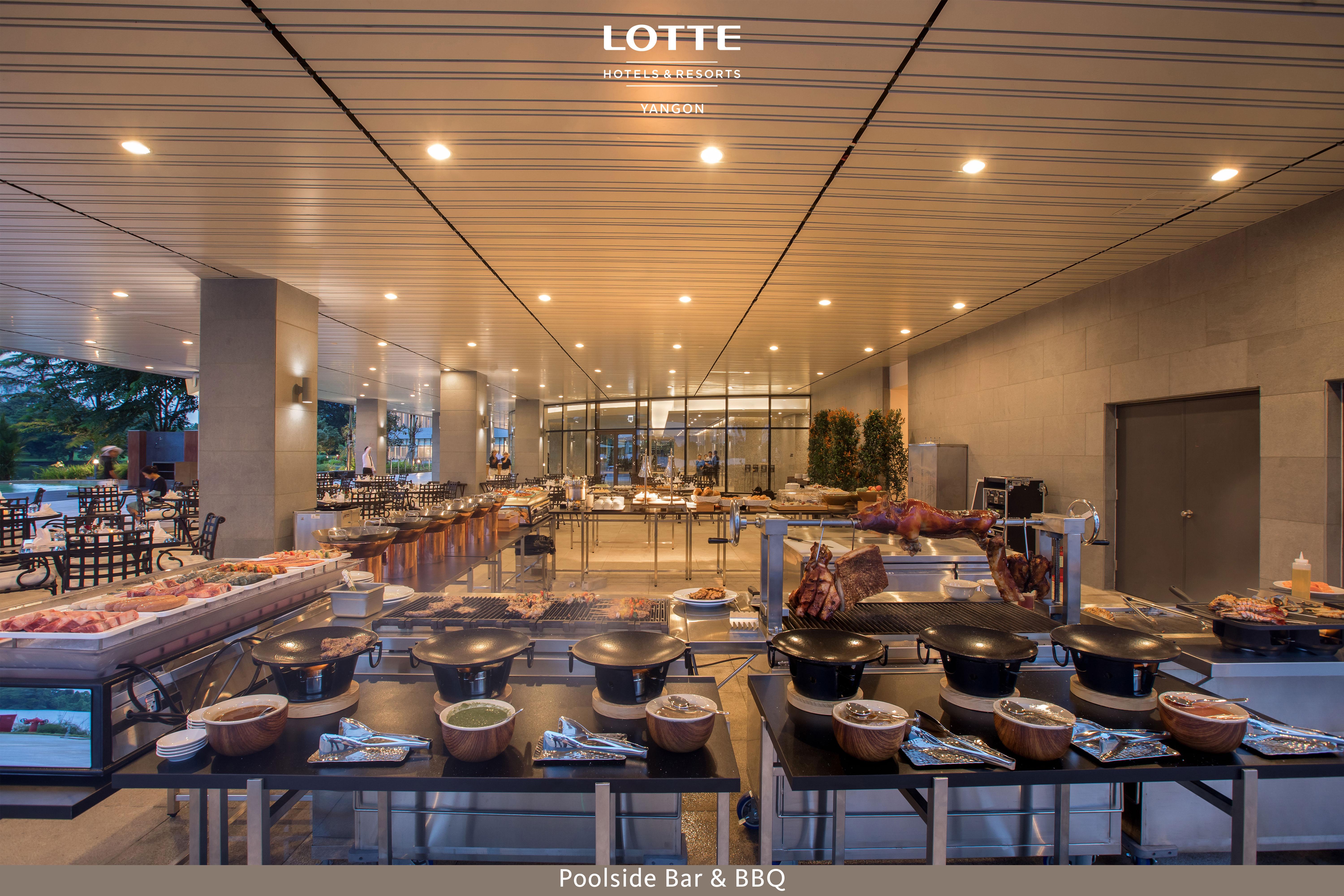 Lotte Hotel Yangon Exterior foto