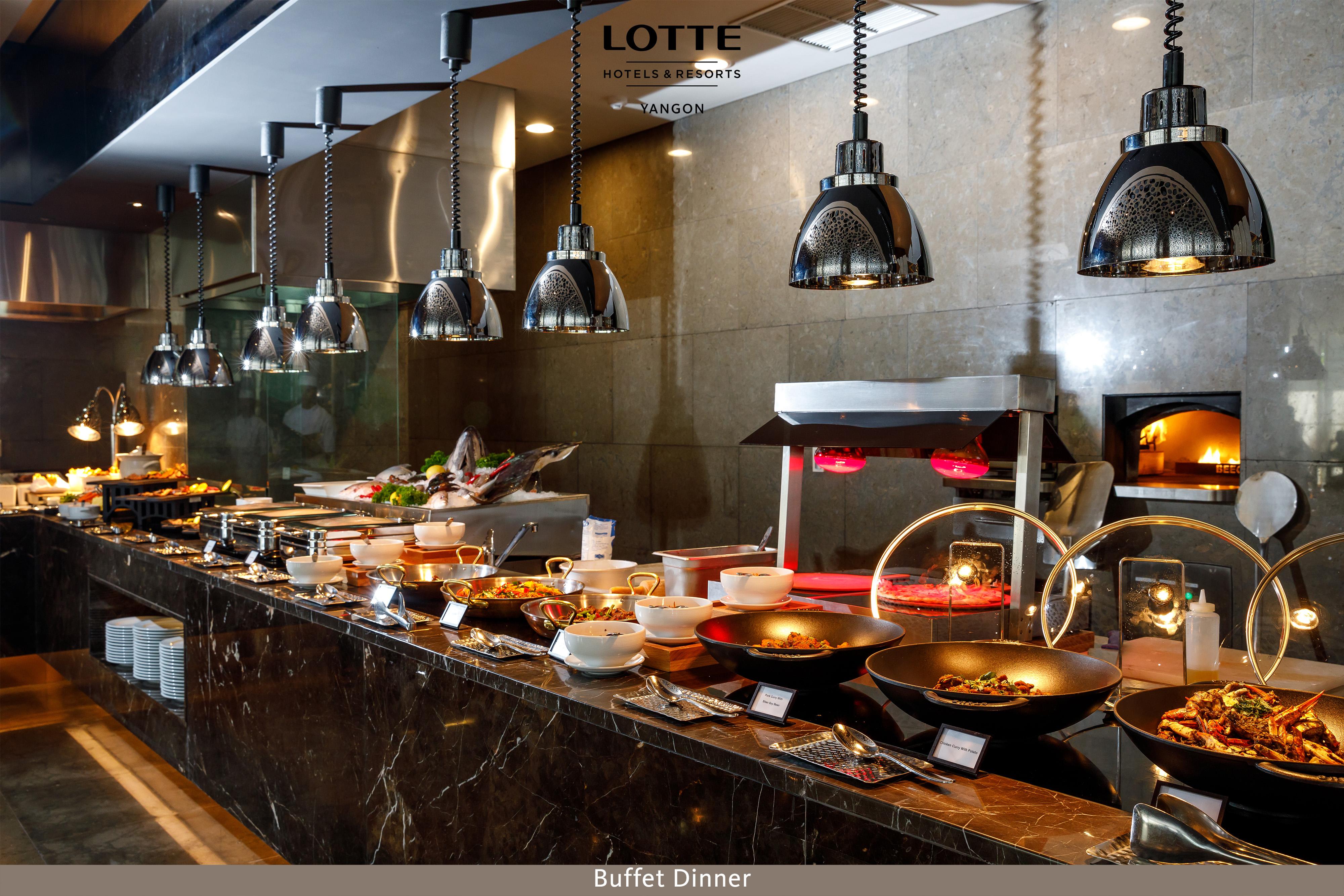 Lotte Hotel Yangon Exterior foto