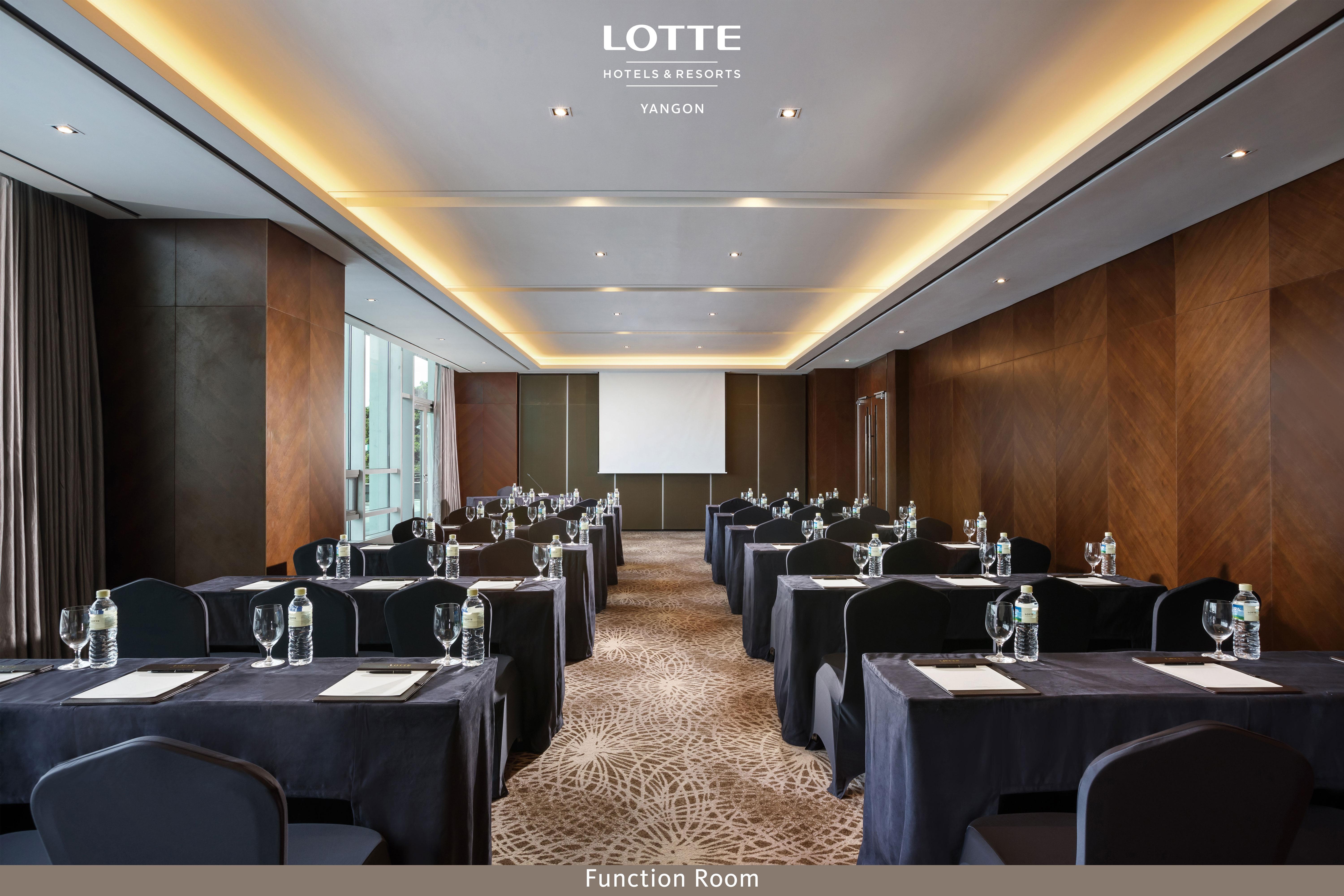 Lotte Hotel Yangon Exterior foto